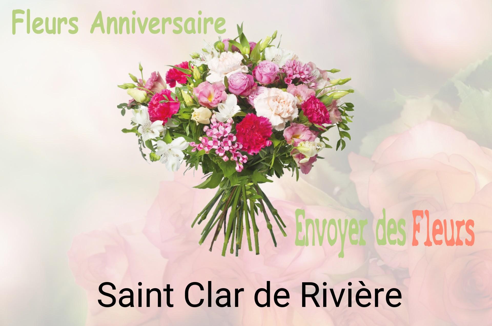 Bouquet de fleurs d’anniversaire livré à Saint-Clar-de-Rivière
