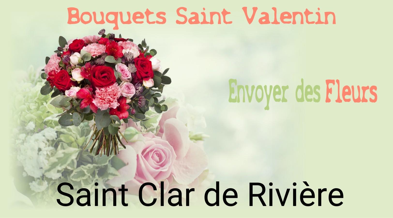 Roses de Saint-Valentin livrées à Saint-Clar-de-Rivière